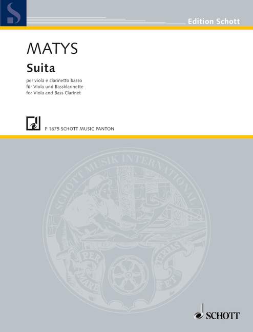 Suita  - für Viola und Bassklarinette
