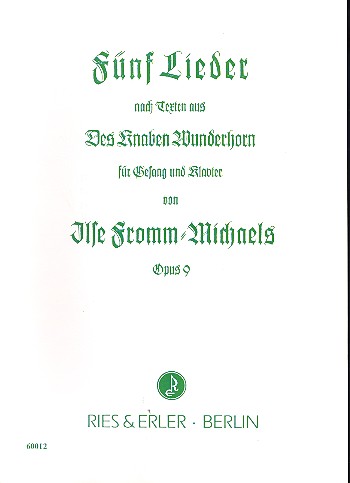 5 Lieder aus des Knaben Wunderhorn