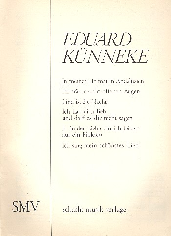 Eduard Künneke Album:
