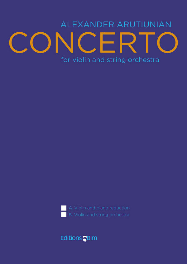Concerto for violin and string orchestra
