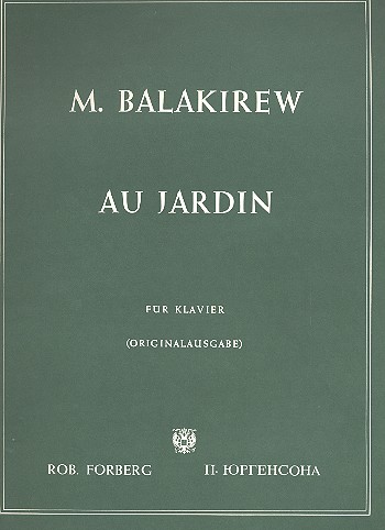 Au jardin