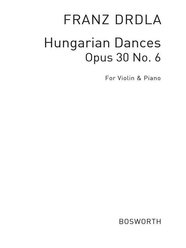 Bartfai-Emlek op.30,6