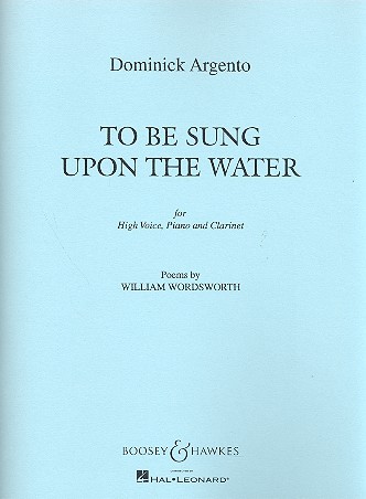 To be sung upon the Water