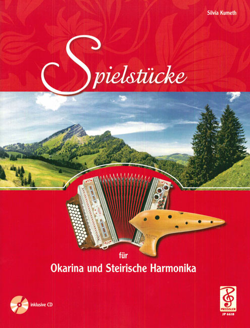 Spielstücke (+CD) für Okarina (in F) und