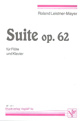 Suite op.62 für Flöte und Klavier