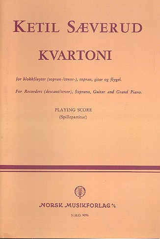 Kvartoni for 2 recorders (ST), soprano,