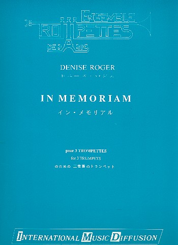 In Memoriam für 3 Trompeten