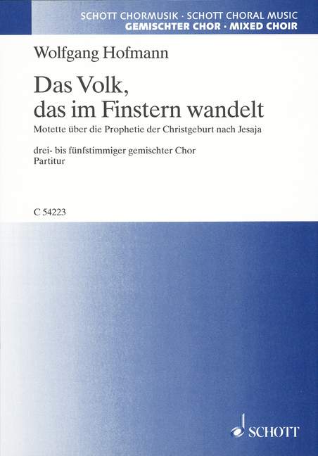 Das Volk das im Finstern wandelt