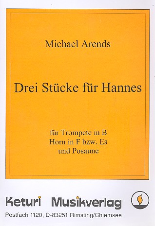3 Stücke für Hannes für Trompete,