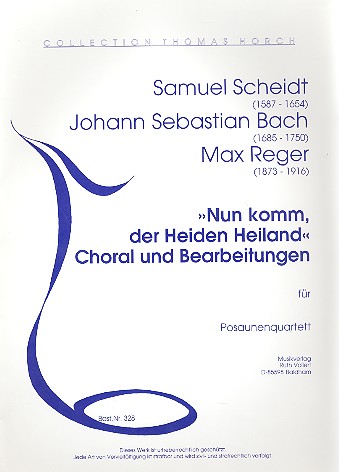 Choral und Bearbeitungen zu Nun komm