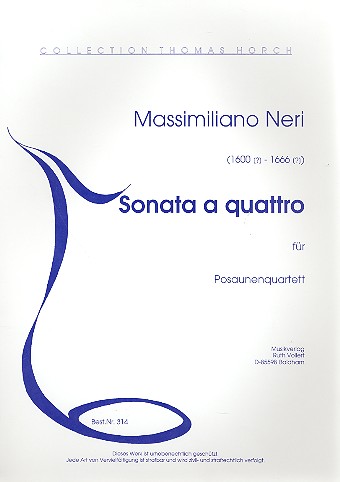 Sonata a quattro für 4 Posaunen