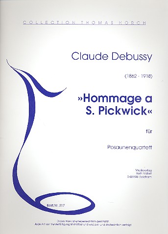 Hommage à S. Pickwick für 4 Posaunen