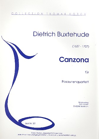 Canzona für 4 Posaunen