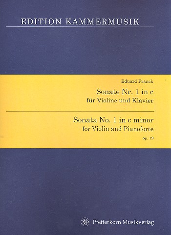 Sonate c-Moll Nr.1 op.19