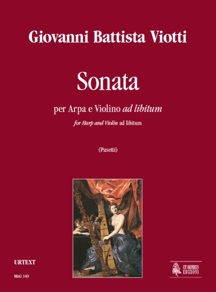 Sonata for harp (violin ad lib)