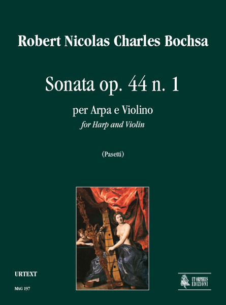 Sonata op.44,1 for harp and violin
