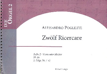 12 Ricerare Band 2 (Nr.7-12) 