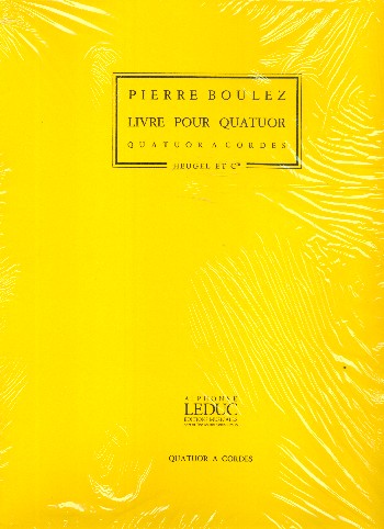 Livre pour quatuor