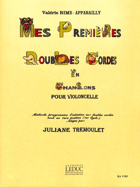 Mes premières doubles cordes en chansons