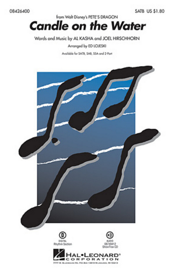Candle on the Water for female chorus