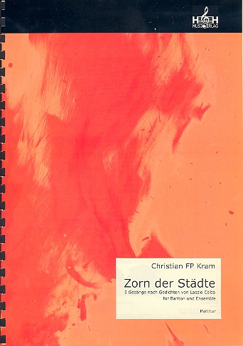 Zorn der Städte für Bariton und Emsemble