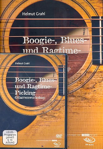 Boogie-, Blues und Ragtime-Picking (+DVD)