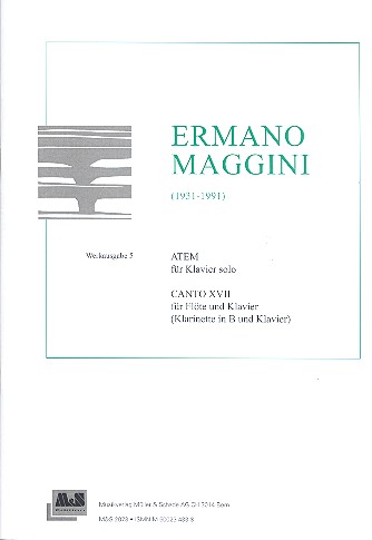 Atem (für Klavier)  und  Canto XVII  (für