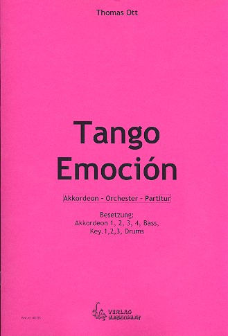 Tango Emoción für Akkordeonorchester