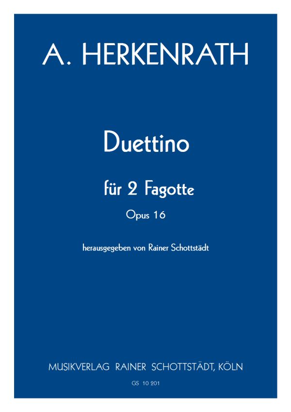Duettino op.16 für 2 Fagotte