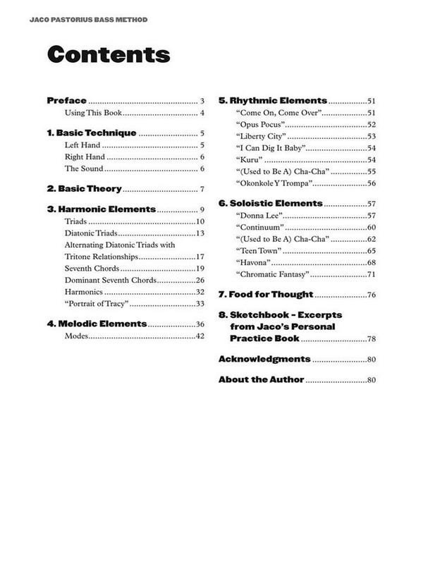 Jaco Pastorius Bass Method (+CD):