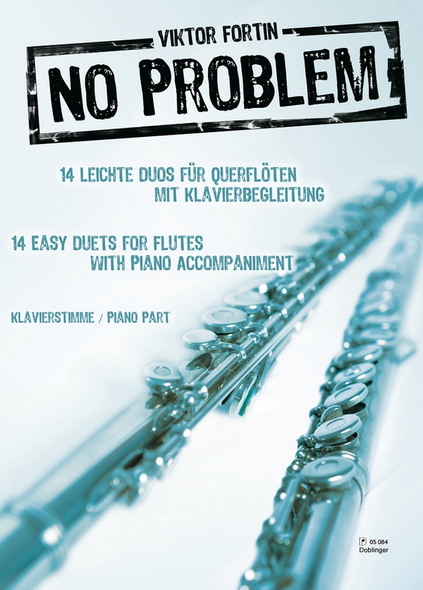 No Problem für 2 Flöten (Klavier ad lib)