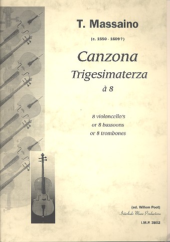 Canzona trigesimaterza à 8 für 8 Violoncelli