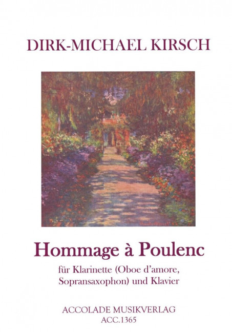 Hommage à Poulenc op.25 für Oboe d'amore