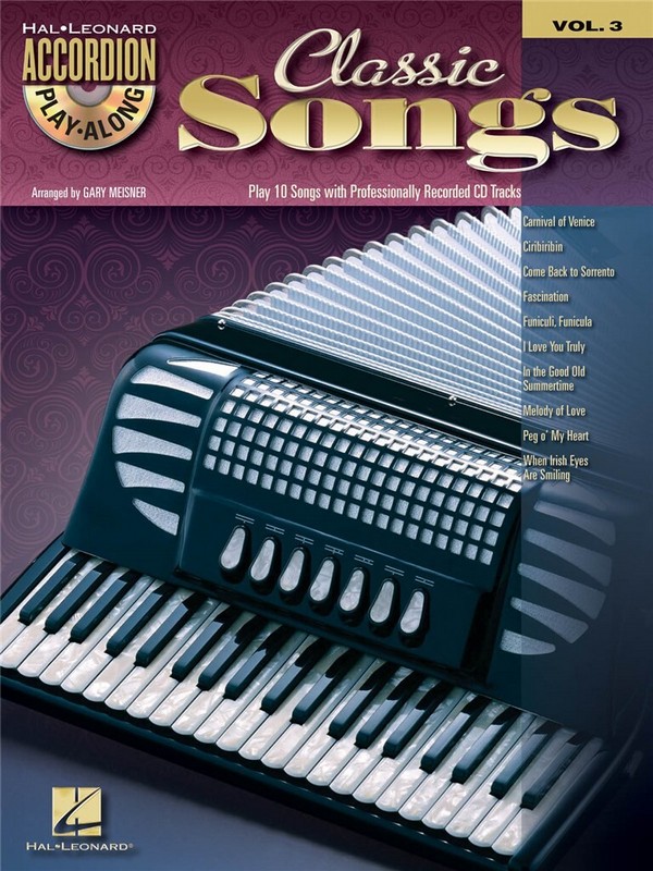 Classic Songs (+CD) for accordion