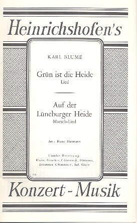 Grün ist die Heide  und  Auf der Lüneburger