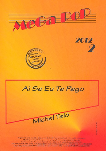 Ai se Eu Te Pego: für Klavier