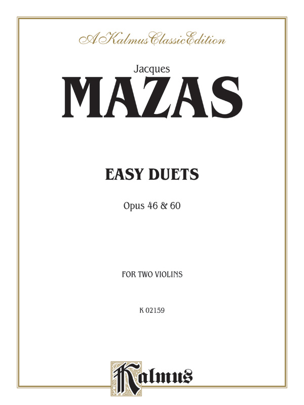 Easy Duets op.46 and op.60 for 2 violins