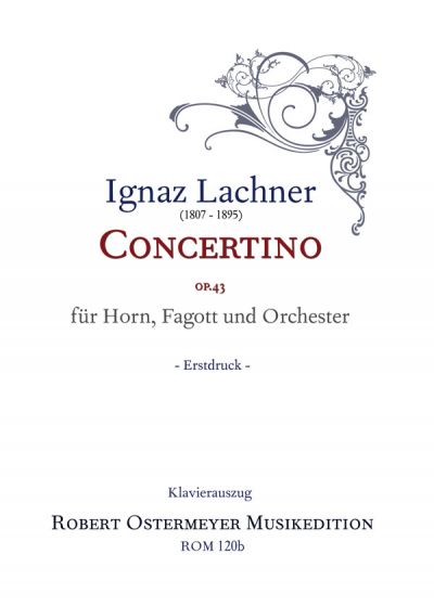 Concertino op.43 für Horn, Fagott und Orchester