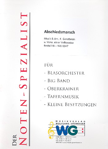 Abschiedsmarsch für Blasorchester