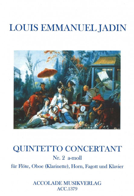 Quintetto concertant a-Moll Nr.2 für Flöte,