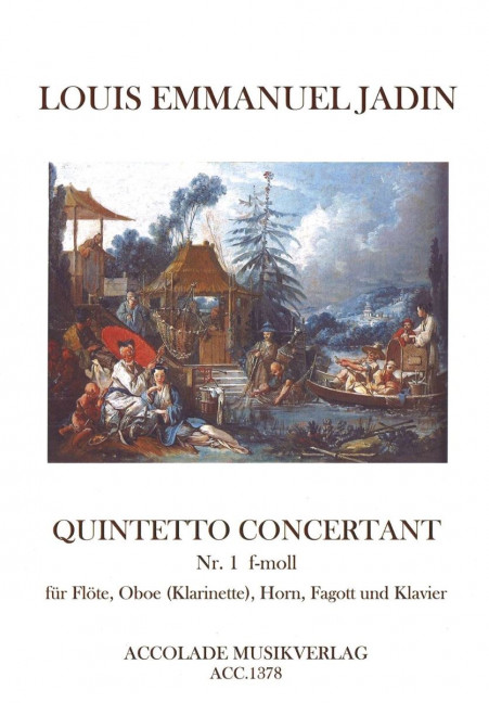 Quintetto concertant f-Moll Nr.1 für Flöte,