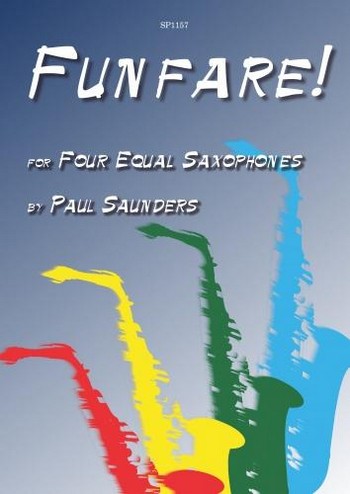 Funfare for 4 equal saxophones