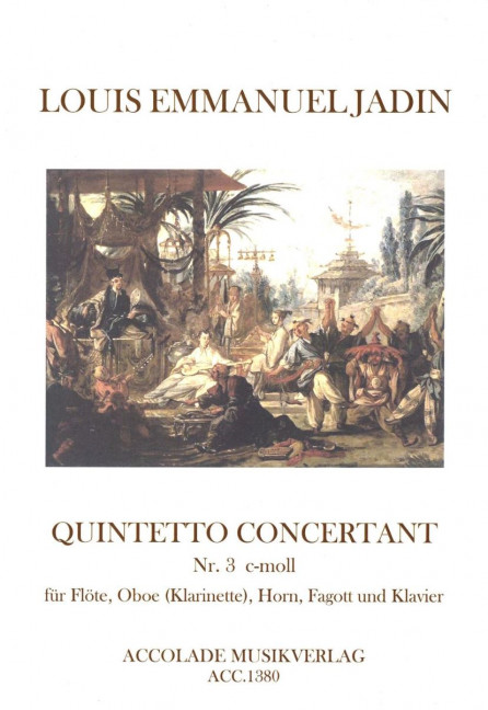 Quintetto concertant c-Moll Nr.3 für Flöte,