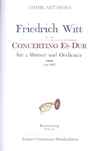 Concertino Es-Dur für 2 Hörner und