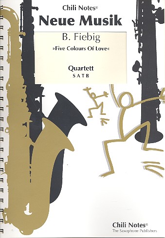 Colours of Love für 4 Saxophone (SATBar)