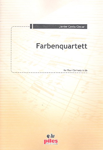 Farbenquartett for 4 clarinets