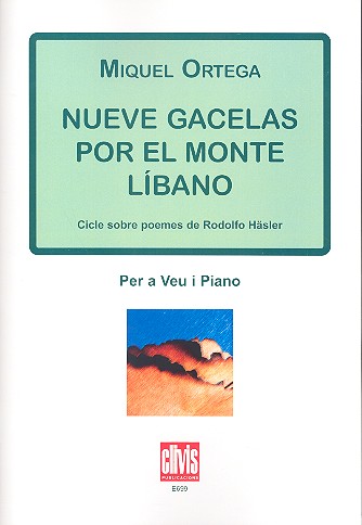 9 Gacelas por el monte líbano for voice