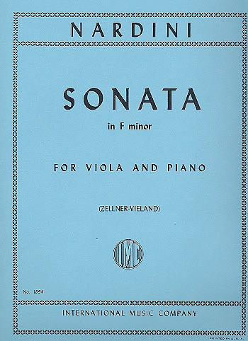 Sonata in f Minor