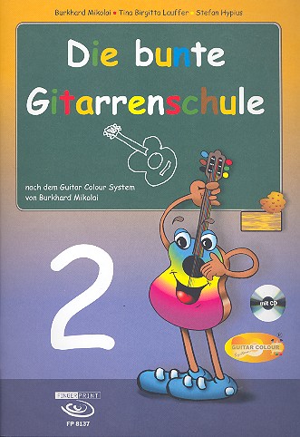 Die bunte Gitarrenschule Band 2 (+CD)