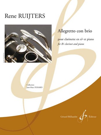 Allegretto con brio pour clarinette et piano